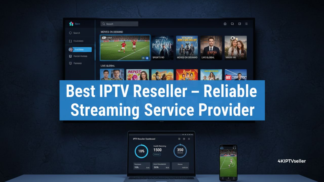 Best IPTV Reseller: Reliable Streaming Service Provider